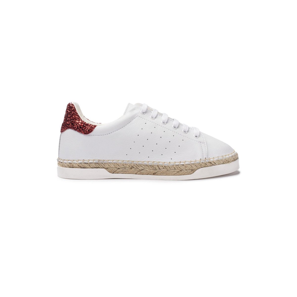 Baskets Lancry - Glitter Rouge