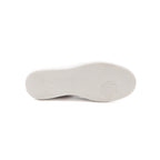 Baskets Montantes Cuir Blanc Noir - Femme