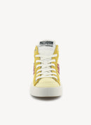 Palladium - Baskets Pallaphoenix Cuff Retro - Jaune - Femme