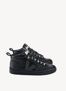 Veja - Baskets Roraima Leather - Black - Femme