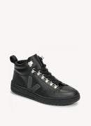 Veja - Baskets Roraima Leather - Black - Femme