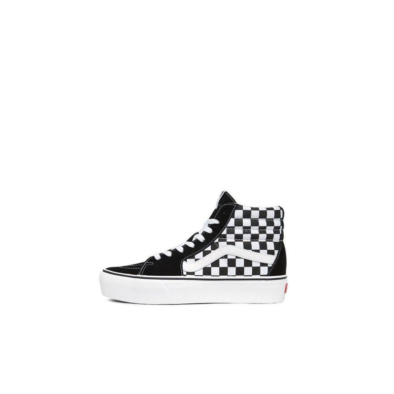 Vans - Baskets Sk8-Hi Plateform 2 Checkerboard - Noir - Mixte