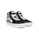 Vans - Baskets Sk8-Hi Plateform 2 Checkerboard - Noir - Mixte