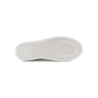 White Pink Leather Vintage Trainers - Women