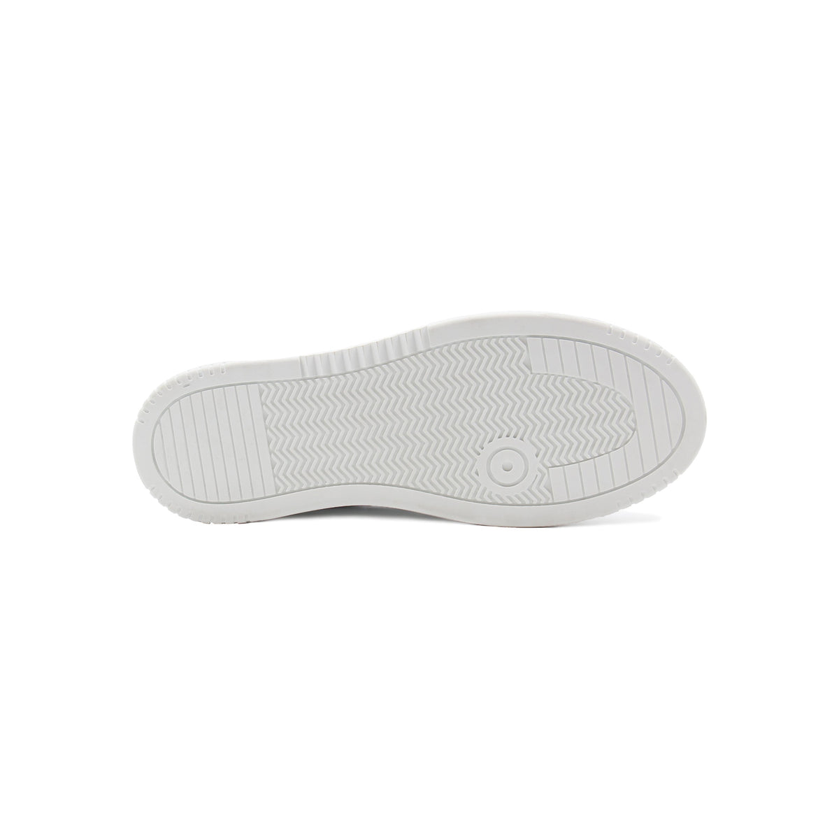Baskets Vintage Cuir Grainé Noir - Femme