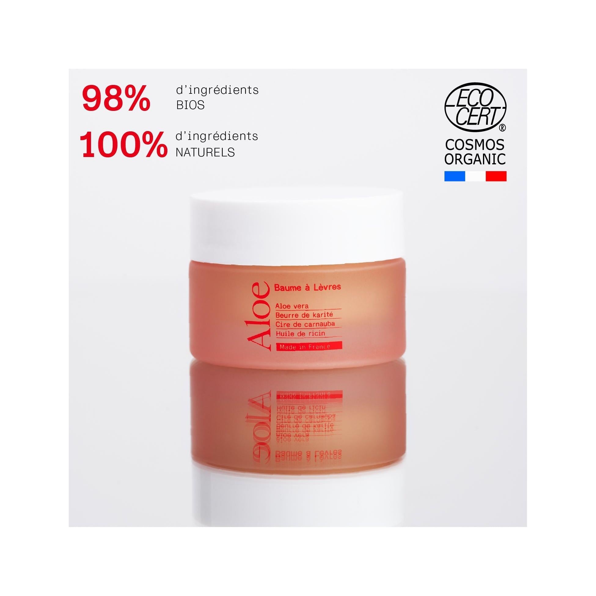 Bálsamo labial BIO - Karité y ricino
