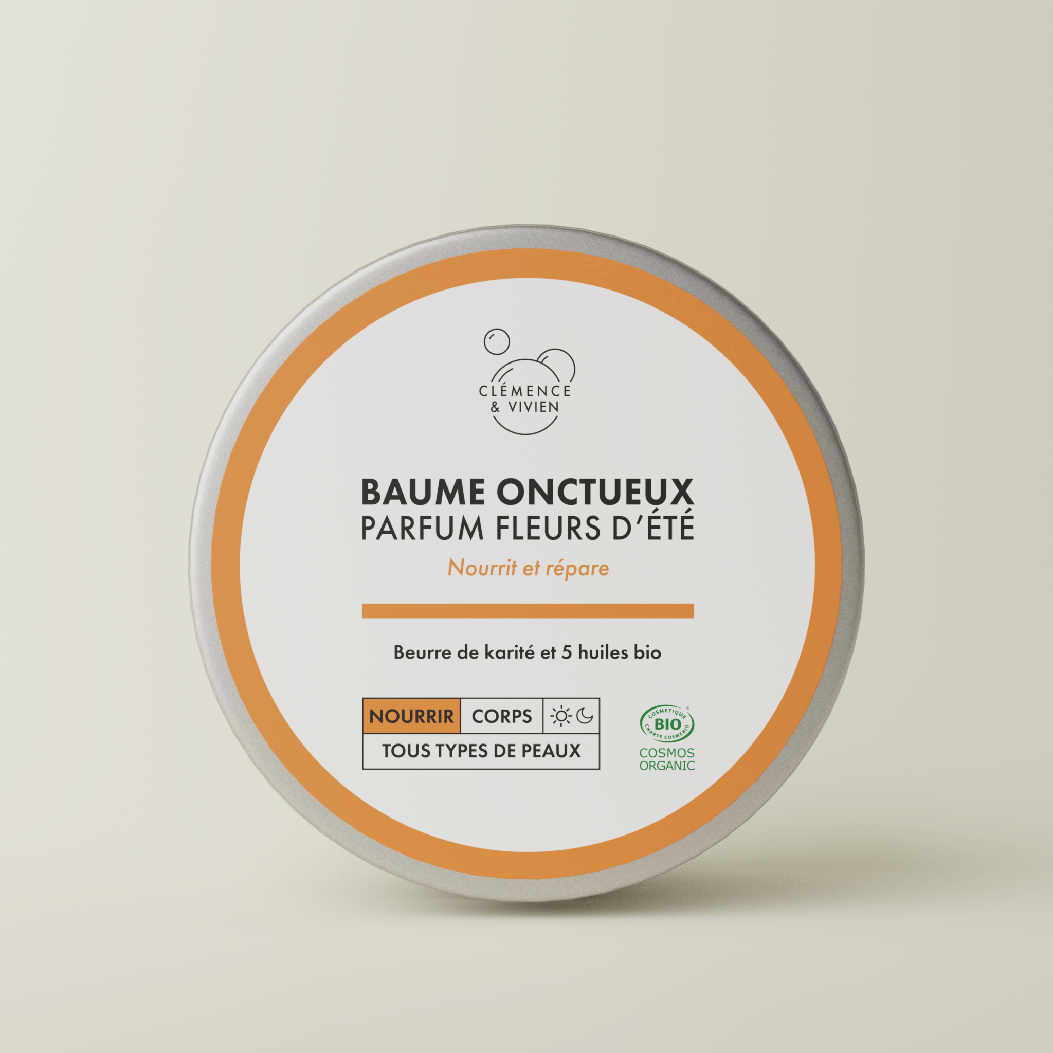 Baume onctueux parfum fleurs d'été - Clémence & Vivien