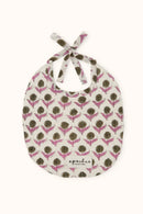 Bavoir Shampa "Lotus" - Kaki