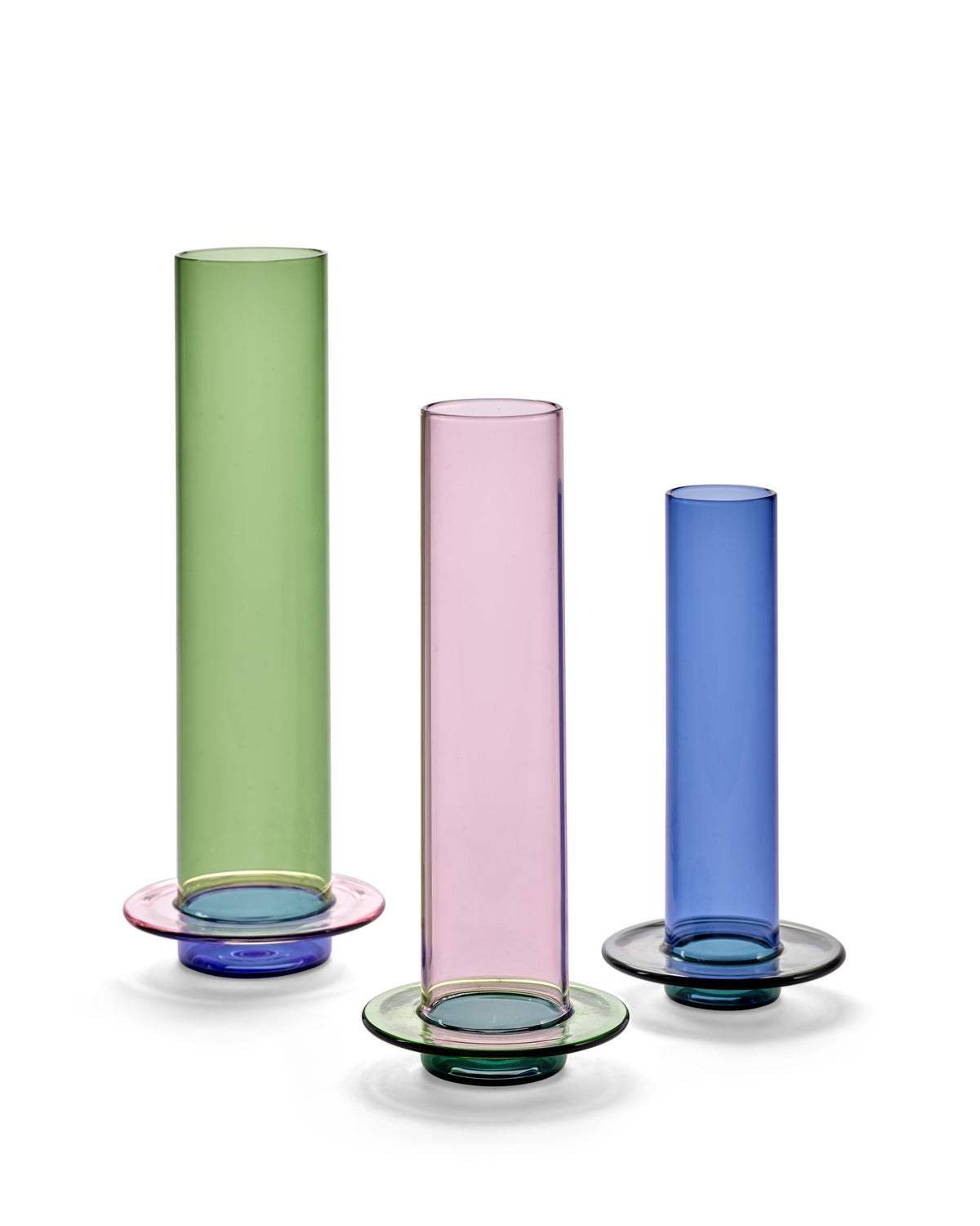Glass Towers - Vase - S - Verre Borosilicaté - Mix