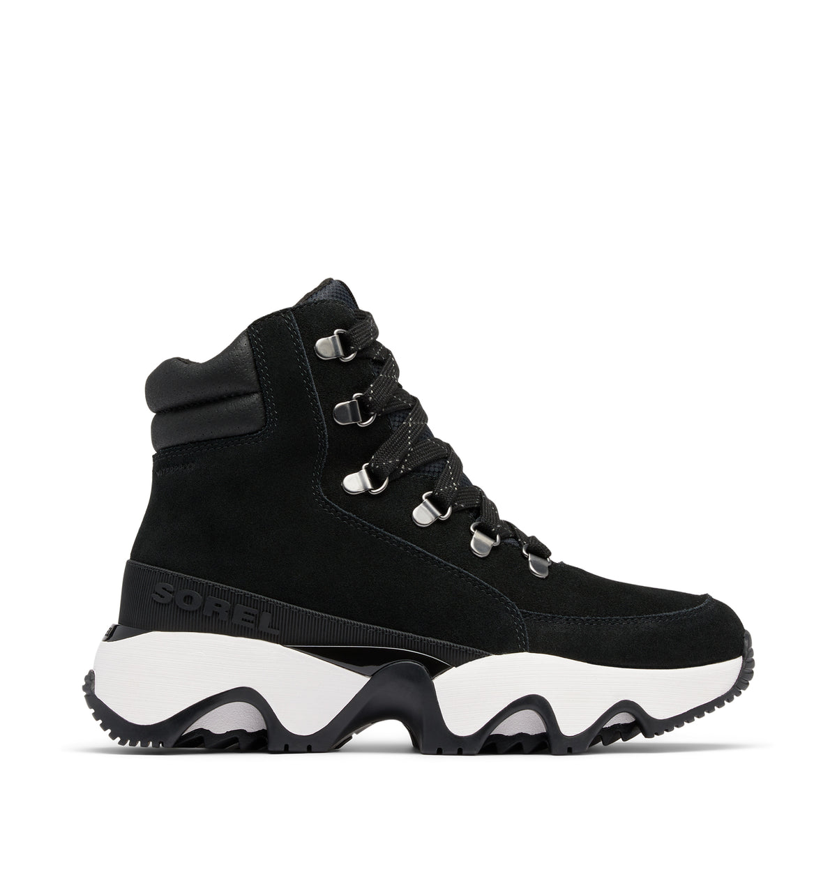 Bottes-Baskets Imperméables Kinetic™ Impact Conquest Plus - Black & Sea Salt - Femme
