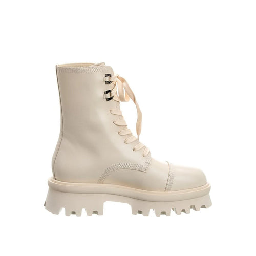 Bottes - Salvatore Ferragamo Kira Ankle  - Cream