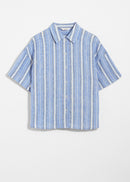 Shirt St Esra Linen Shirt - Blue - Women