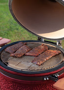 Kamado Barbecue - Ceramic Smoker Barbecue - Red
