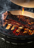 Kamado Barbecue - Ceramic Smoker Barbecue - 21" - Black