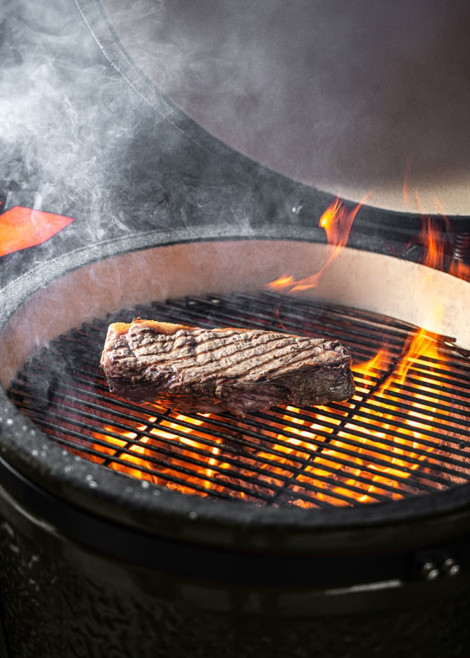 Kamado Barbecue - Ceramic Smoker Barbecue - 21" - Black