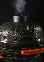 Kamado Barbecue - Ceramic Smoker Barbecue - 21" - Black