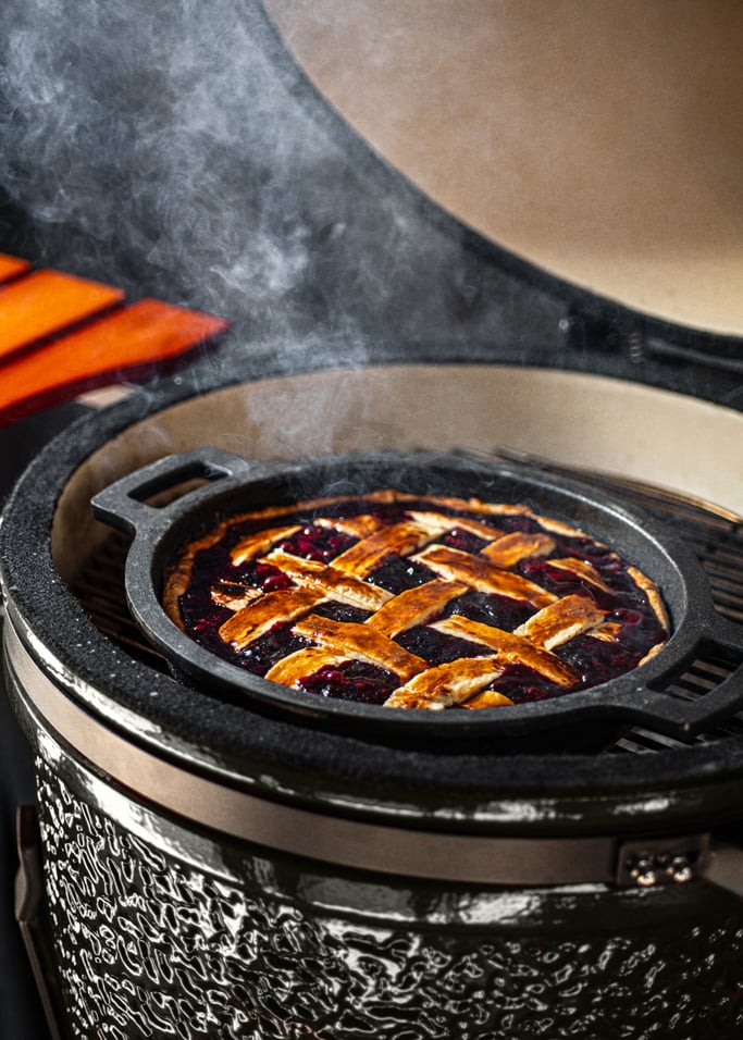 Kamado Barbecue - Ceramic Smoker Barbecue - 21" - Black