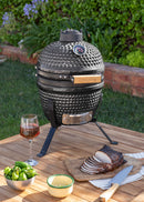Barbacoa Kamado - Barbacoa Ahumadora de Cerámica - Negra