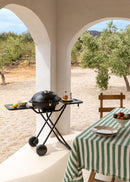 2-in-1 Surface Barbecue - Foldable Electric Tabletop or Freestanding Barbecue - Exclusive