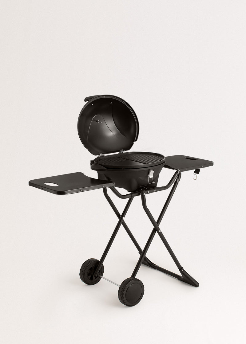 2-in-1 Surface Barbecue - Foldable Electric Tabletop or Freestanding Barbecue - Exclusive