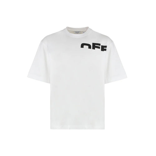T-Shirt Off-White Logo - White - Homme