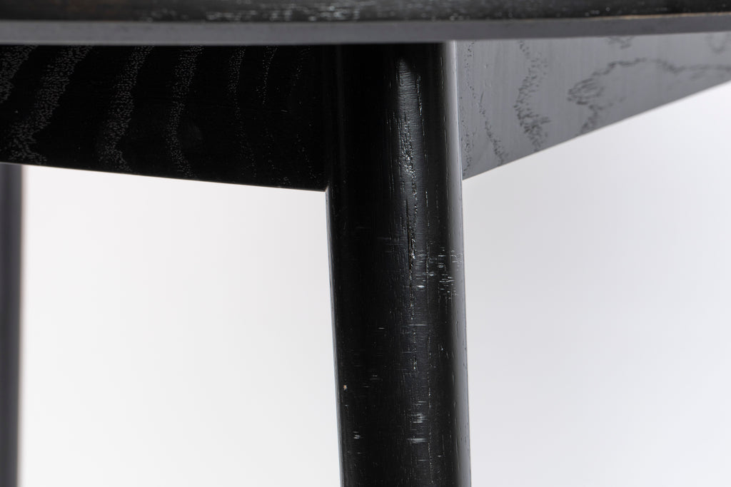 Fabio 120' - Dining Room Table - Wood - Black