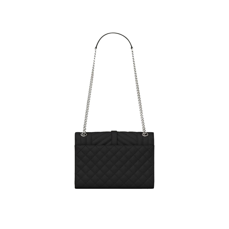 Sac Saint Laurent Envelope Medium - Femme - Black