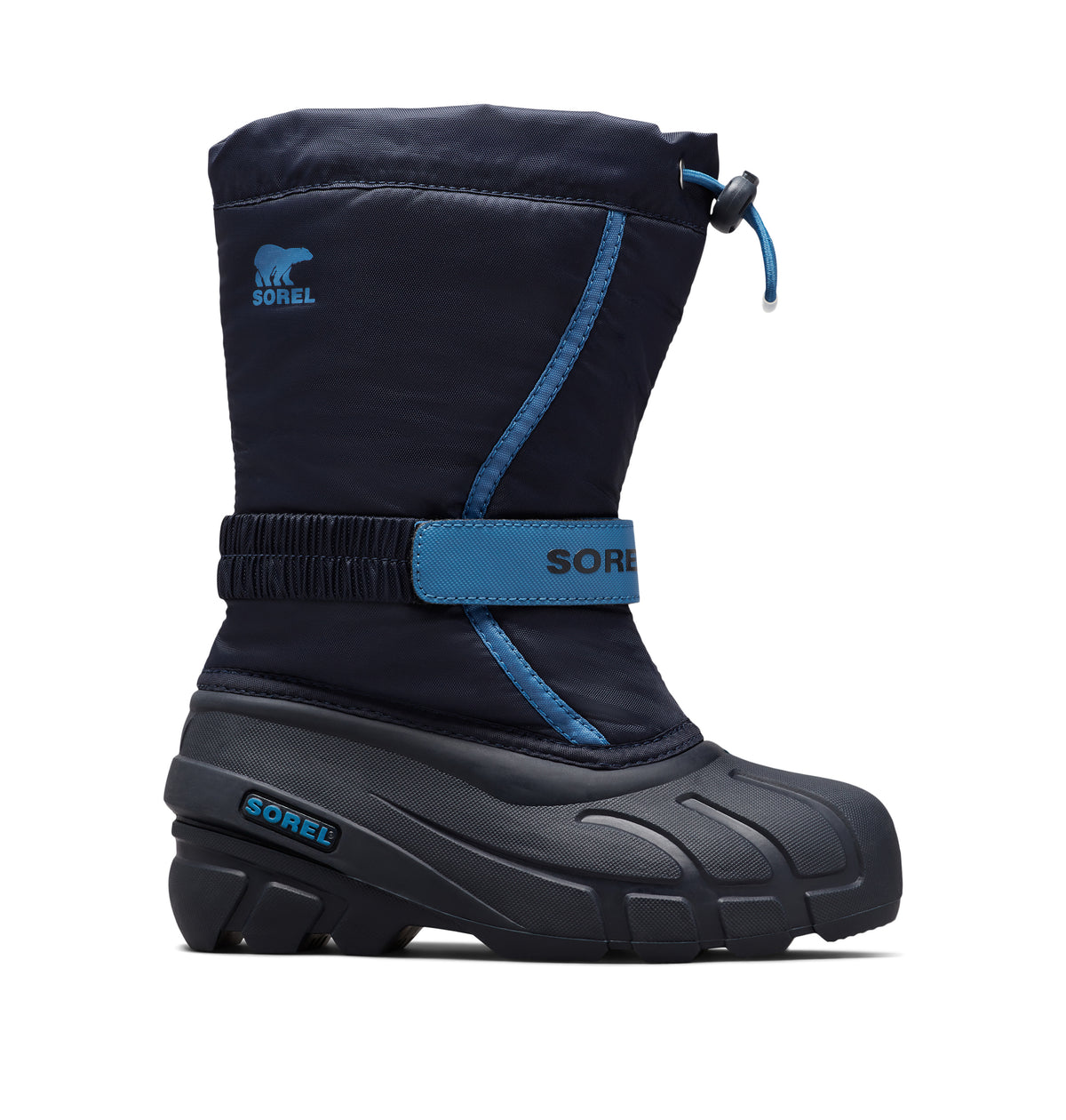 Bottes De Neige Flurry™ - Collegiate Navy & Atmosphere - Junior