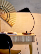 Nisella - Table Lamp - Black - Metal