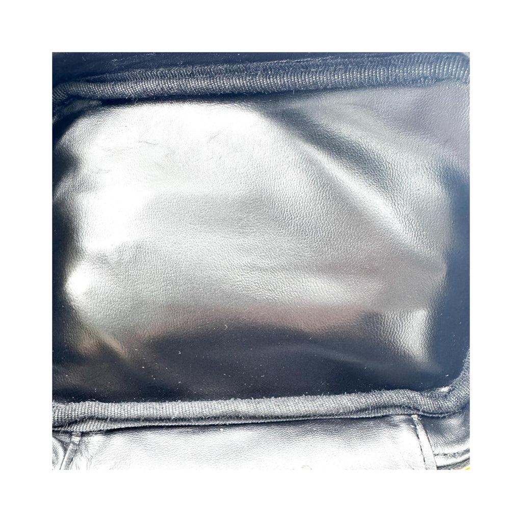 Pochette Chanel Vintage Timeless Cosmetic Case Large Cuir Verni - Noir