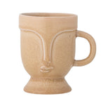 Sameen - Lote de 6 Tazas - Marrón - Gres