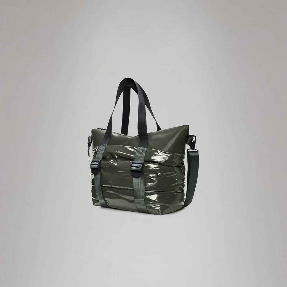 Bolso Puffer Mix Tote Mini W3 Swamp - Unisex