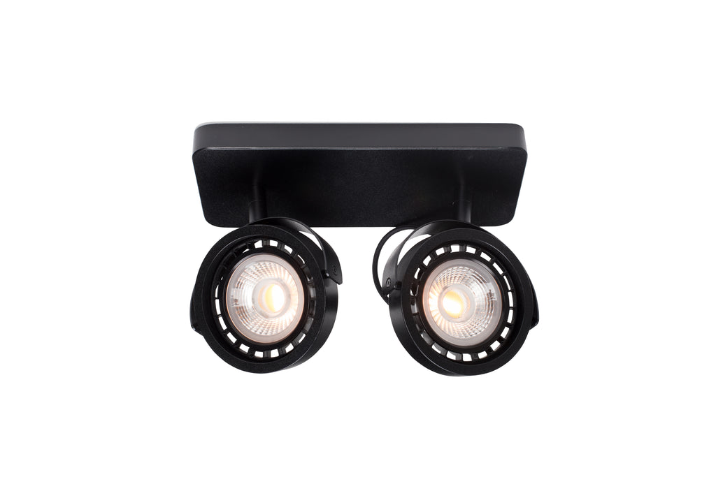 Dice-2 Dtw - Spot - Aluminum - Black