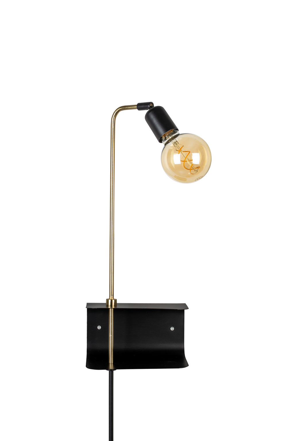 Shaw - Applique Murale - Fer - Noir