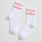 Chaussettes Hautes Blanches À Message