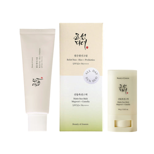 Beauty Of Joseon - All Day Sun Duo - Relief Sun+Matte Sun Stick