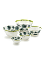 Midnight Flowers - Lot De 2 Bols - M - Porcelaine Bone China - Anemone Vaniglia