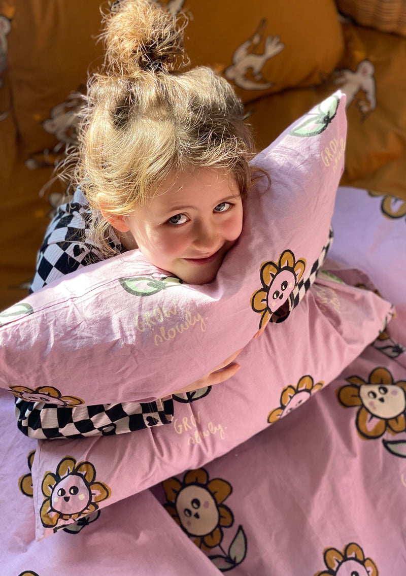 ORGANIC COTTON DUVET COVER/FLORAL - studioloco