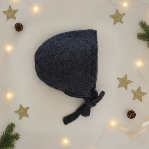Béguin Clovis Tricot Gris Chiné 100% Laine - Bébé
