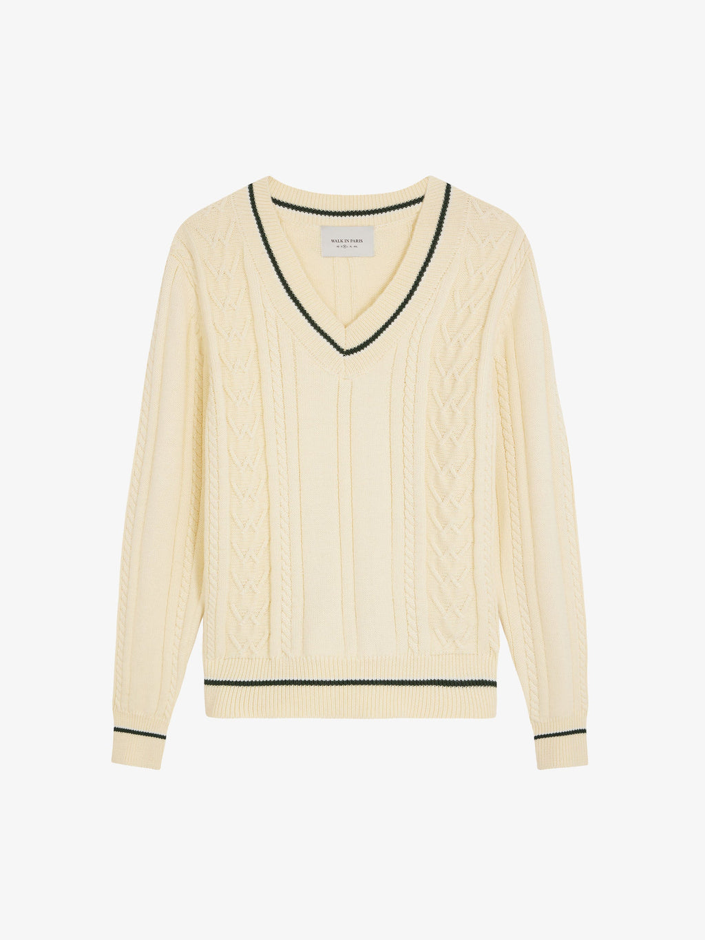 Le Pull En Maille Beige