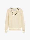 Le Pull En Maille Beige