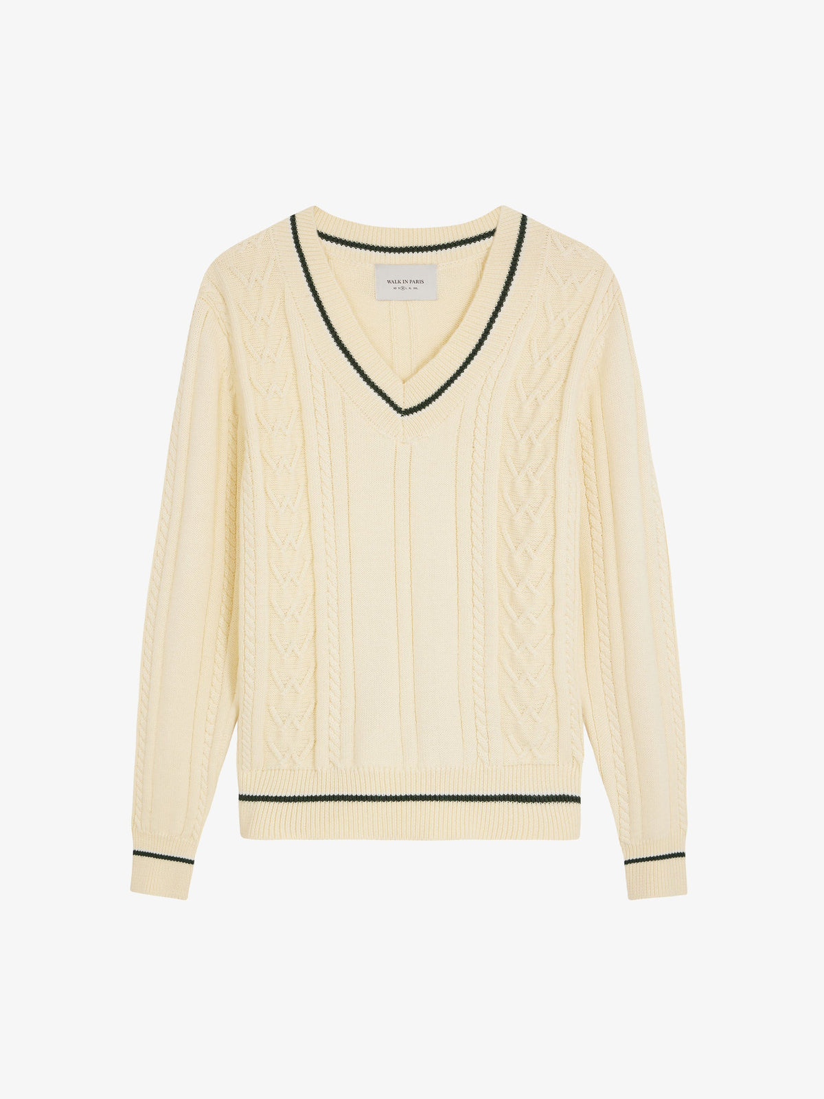 Le Pull En Maille Beige