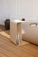 Beistelltisch COSMO aus pulverbeschichtetem Metall, moderno y minimalista, ideal para Wohnzimmer o Laptoptisch.