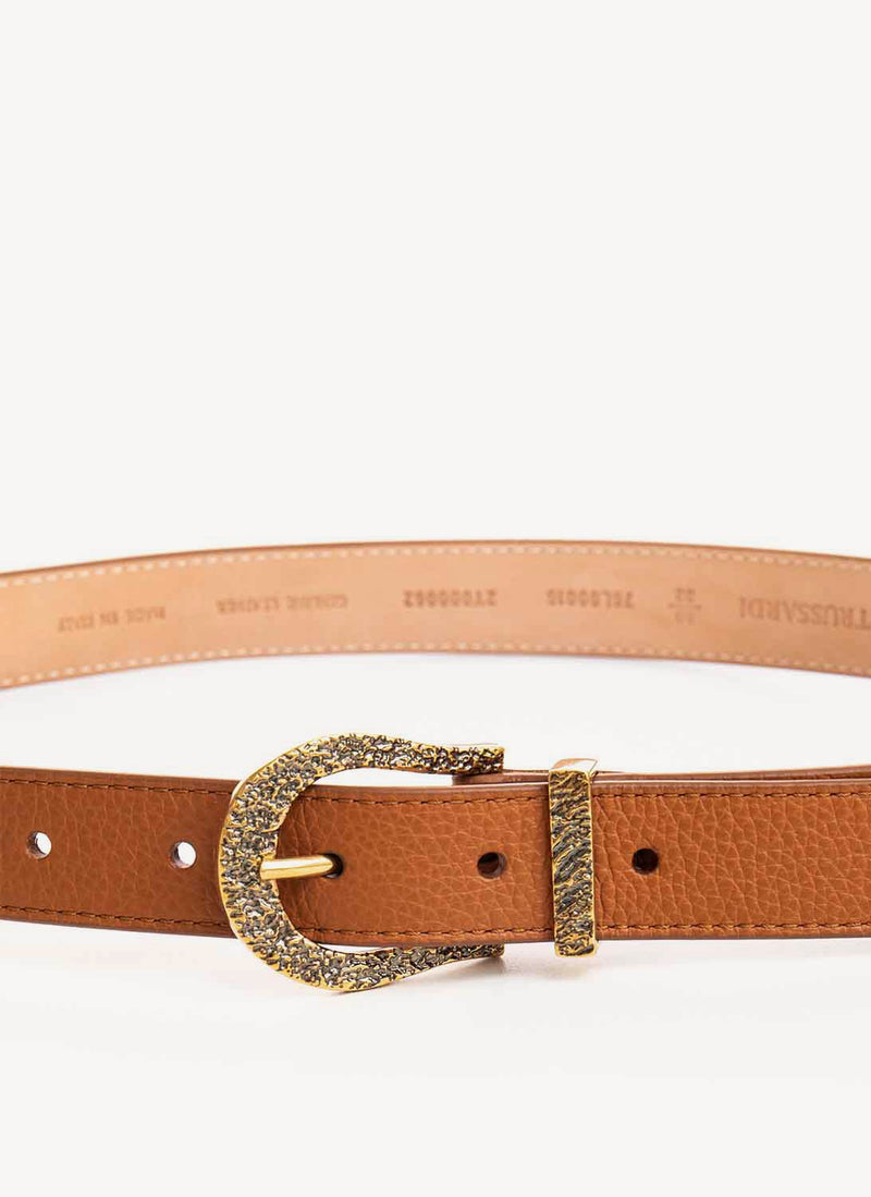 Trussardi - Ceinture Marron - Marron - Femme