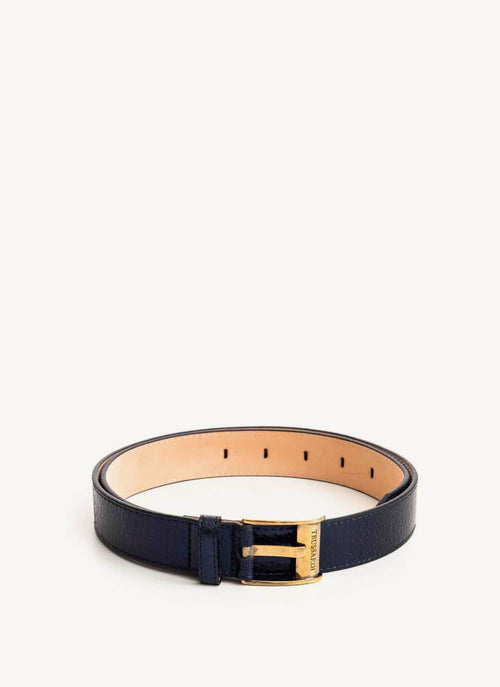 Trussardi - Ceinture Bleue Marine - U281 Oceano - Femme