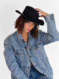 Ben Felt Hat - Black