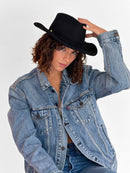 Ben Felt Hat - Black