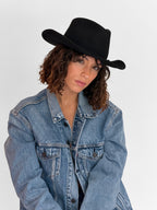 Ben Felt Hat - Black