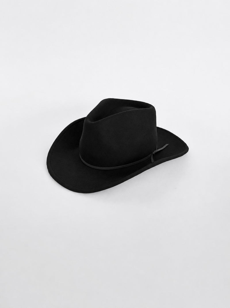 Ben Felt Hat - Black