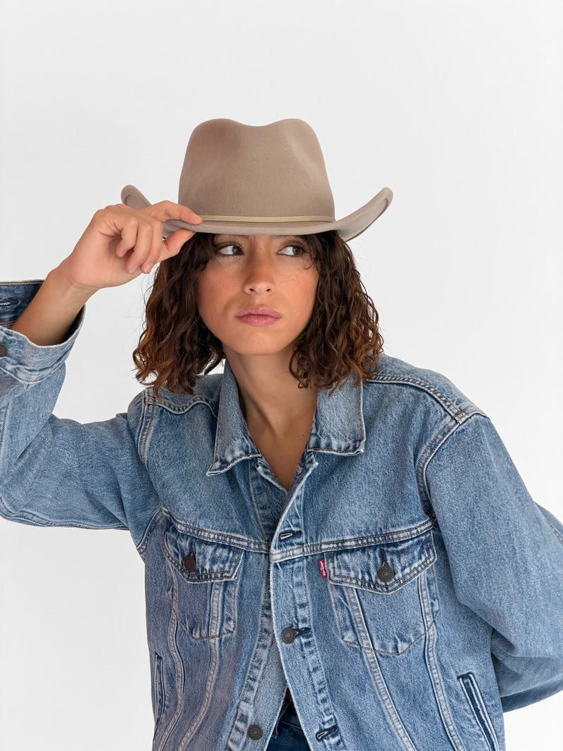 Chapeau Feutre Ben - Lightbeige